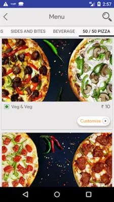 Monster Pizza android App screenshot 3